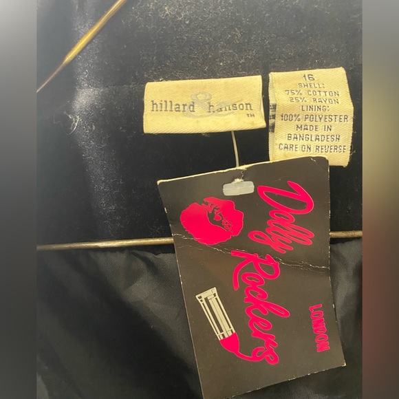 Beautiful velvet blazer sz 16 - Picture 3 of 3